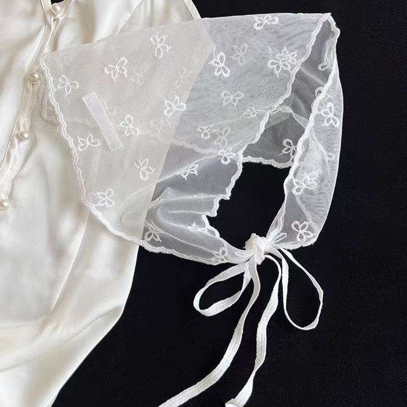 Lace tie turbanes dulces jeans accesorios de combinación