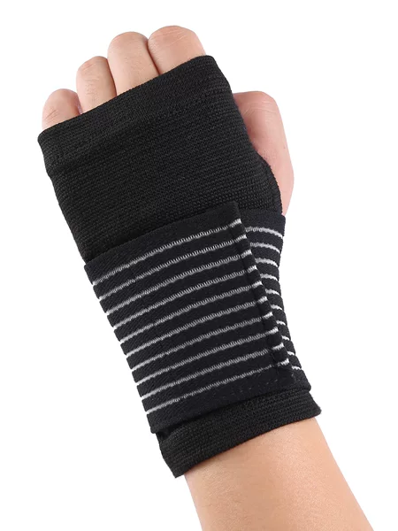 Customized E-Commerce Platform Thickened Pressurized Palm Protection Sports Cycling Protective Gloves Palm Fitness Elastic Wrist Protection
