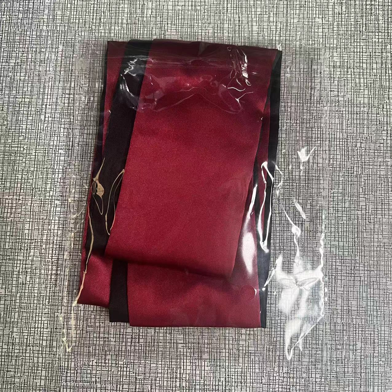 Night Spring Breeze Ropa interior sexy para adultos Máscara de ojos negra y roja