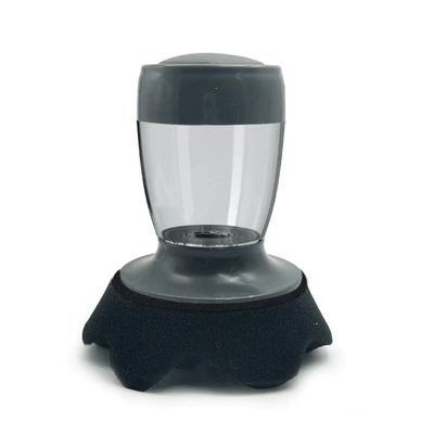 Car Coating Agent, Paint Waxing Cleaning/curing agent - empty-bottle-wavy-sponge-no-liquid