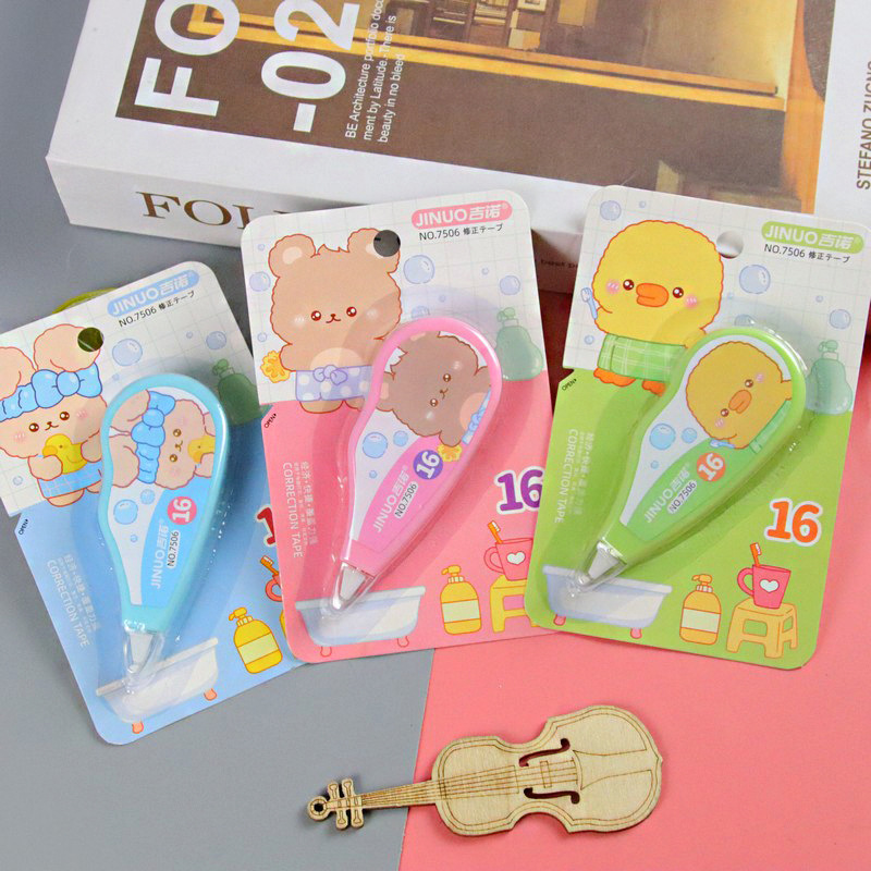 Cinta de corrección grande de Gino, gran capacidad, linda banda de corrección de tareas del maestro de estudiantes, papelería de aprendizaje creativo al por mayor