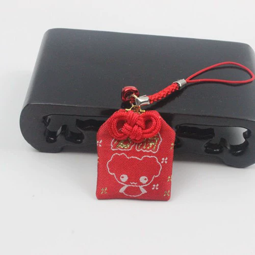 Японский мобильный телефон, защитный талисман, подвеска