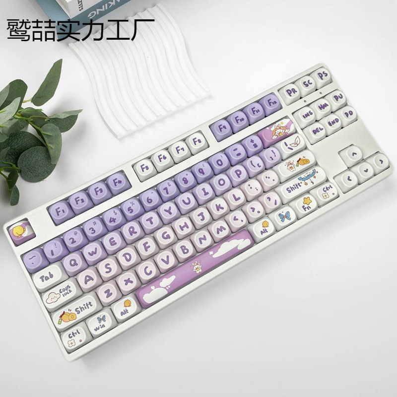 クレヨンしんちゃんメカニカルキーボードかわいいカスタマイズされた 87 キー有線 e スポーツメカニカルキーボード白色光ゲームオフィス|undefined
