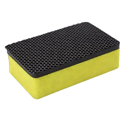 Car Wash Mud Cloth, Car Cleaning | Car cleaning tools - hollow-square-ground-mud-rubbed-yellow