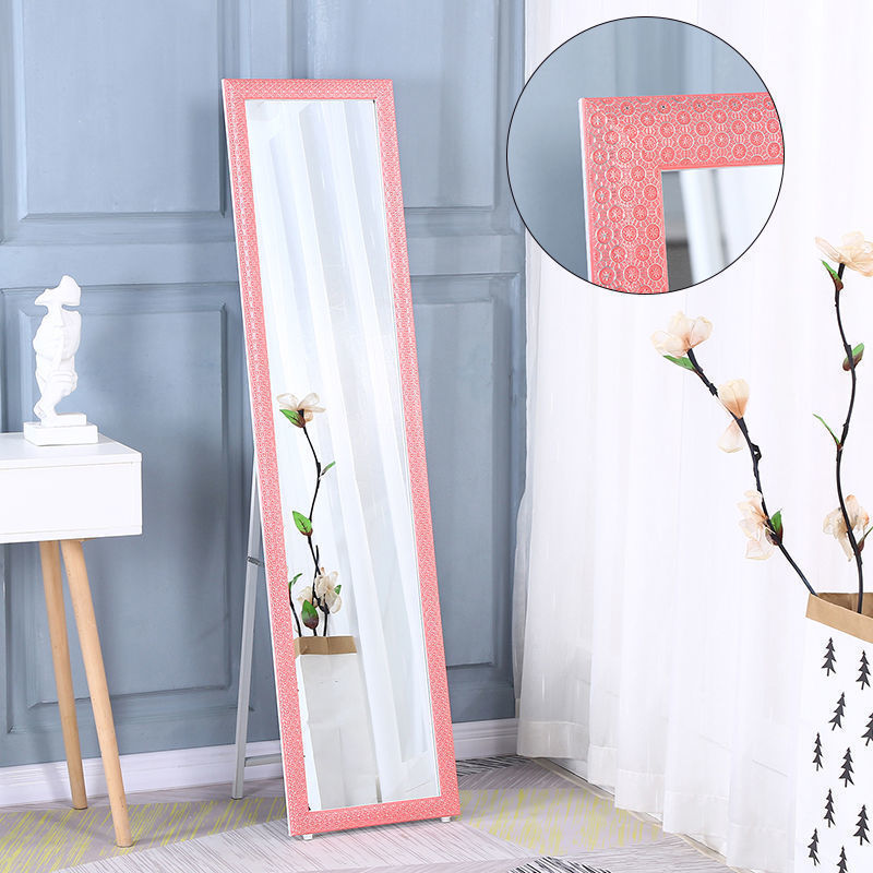 全身镜子穿衣镜落地镜欧式简约宿舍粘贴墙镜壁挂大试衣镜直销厂家