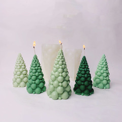 クリスマスクリスマスツリー香薫ろうそくシリコン金型diyクリスマスツリーケーキ装飾振り子金型bk8267