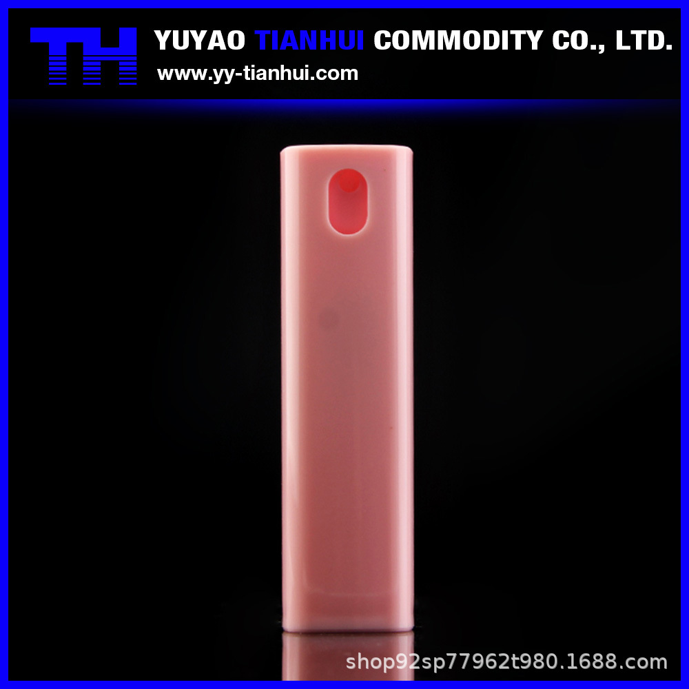 厂家现货10ml方管香水分装瓶 便携消毒液口腔喷瓶 方形塑料喷雾瓶