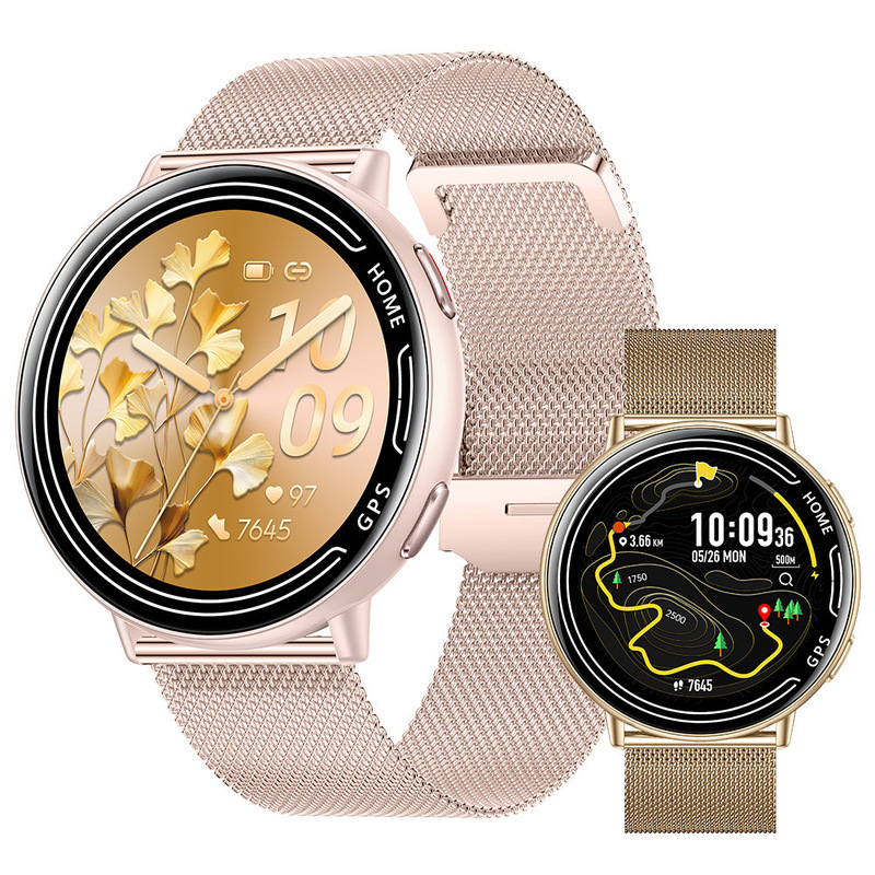 New Product Kc100 Smart Watch Multi-Function Heart Rate Blood Oxygen Waterproof Bluetooth Call Sleep Monitoring Unisex Watch