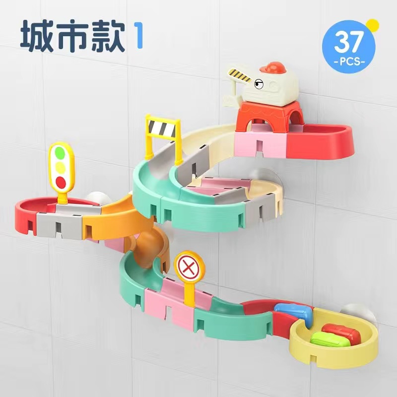 37피스 도시 철도 (컬러 박스 포장, 520g)