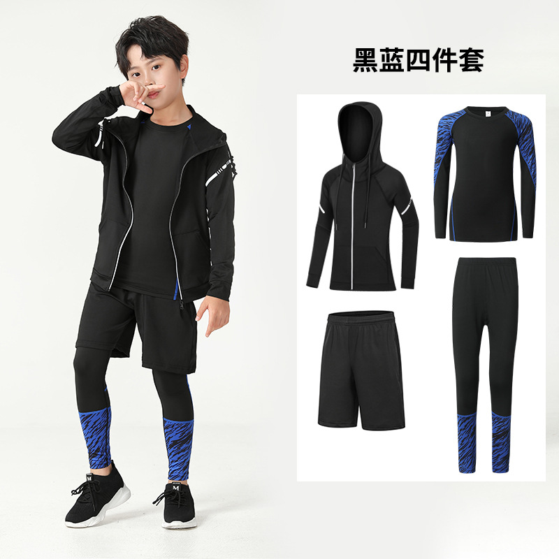 새로운 검정색과 파란색 4종 세트