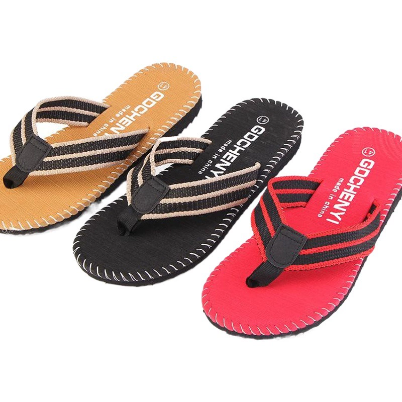 Летние пляжные повседневные противоскользящие шлепанцы 2022, мужские Модные шлепанцы в Корейском стиле для дома и улицы