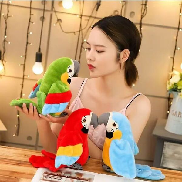 Realistic plush electric toy