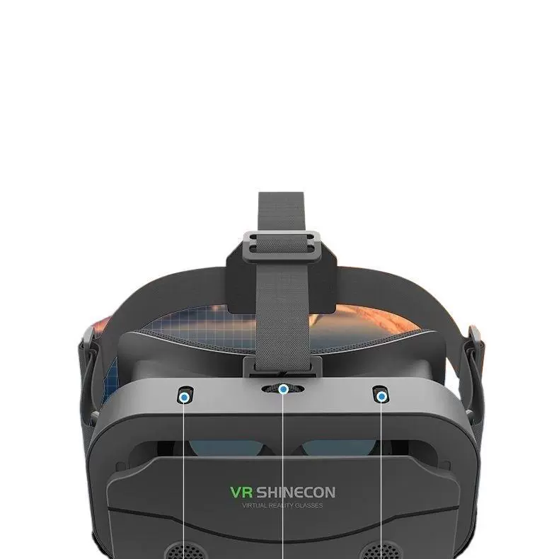 VR-очки виртуальная реальность для мобильных игр, 3D-очки, защита от синего света, подходят при миопии, модель VRGX7VR, панорамный обзор