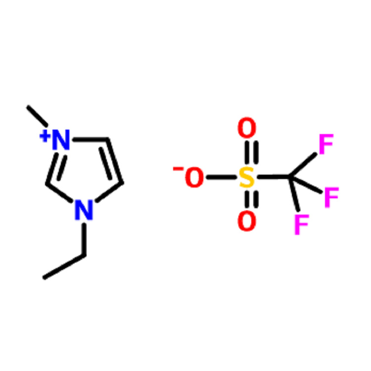 1-乙基-3-甲基咪唑三氟甲磺酸盐   CAS:145022-44-2  98%  现货