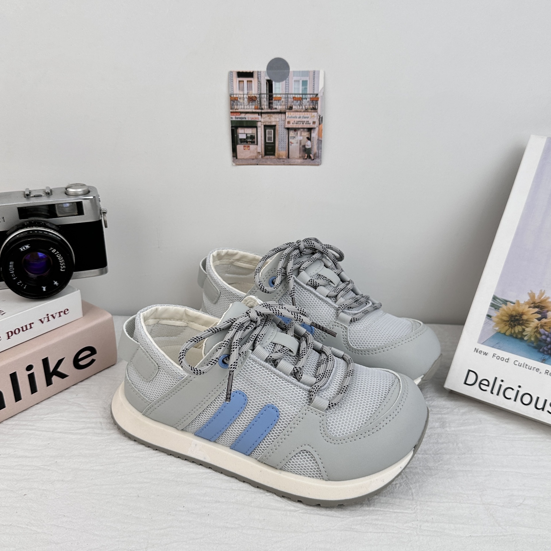 Zapatos de red de ondas largas zapatos blancos para mujeres 2025 nuevos zapatos deportivos casuales de verano transpirables zapatos de mujer Agam zapatos de cabello