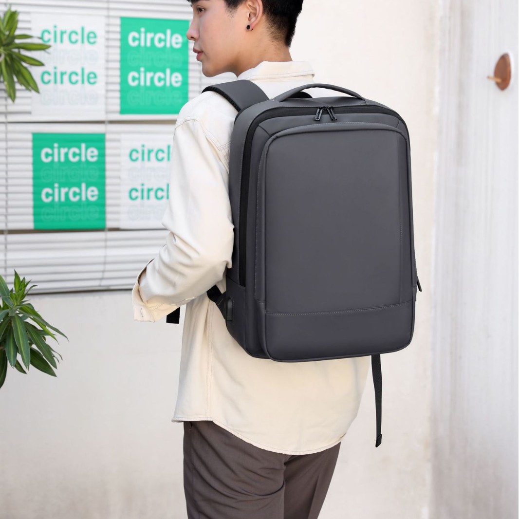 Business Laptop Backpack For Men Large Capacity Travel Rucksack_voghion.com