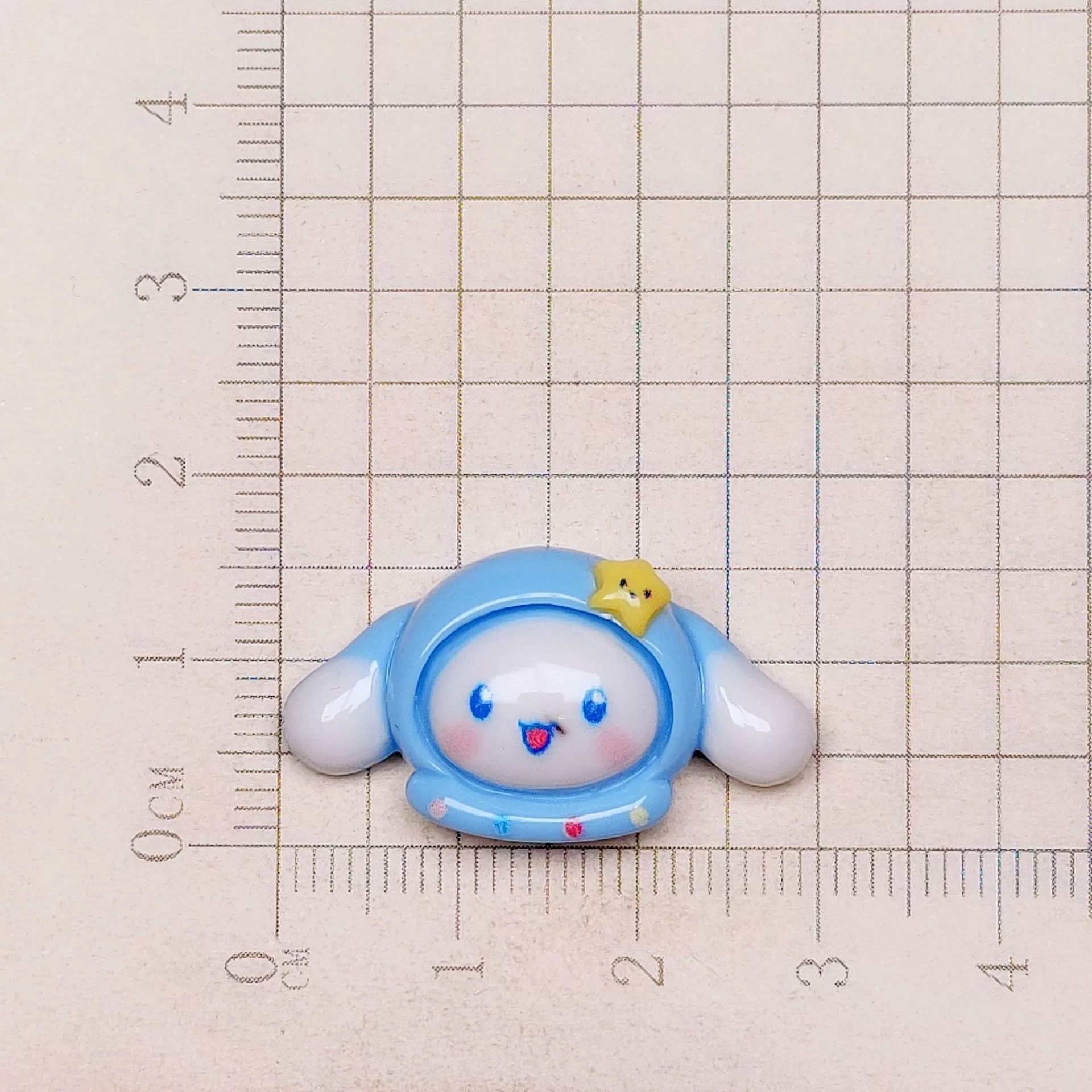 Набор подвесок для чехла, глянцевый мультяшный кремовый, ручная работа — ручки и зажимы для волос