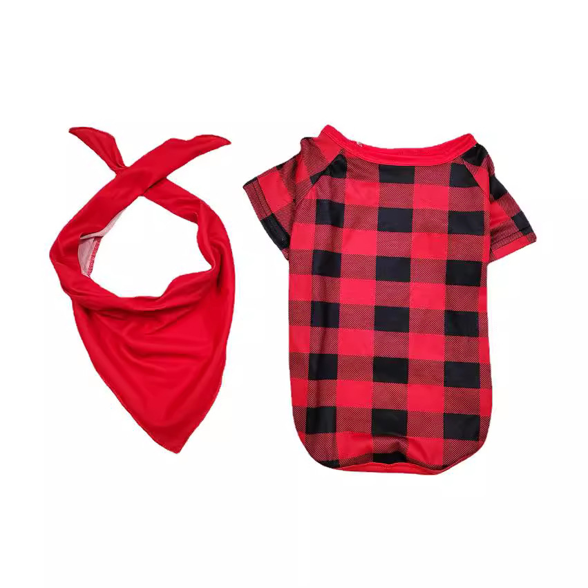 Set di pigiami a due pezzi per la casa con stampa di testa di cervo, per la famiglia, di Natale_voghion.com