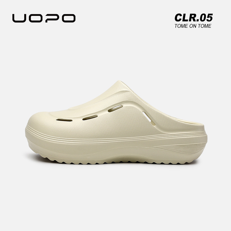 Outdoor Waterproof Chef Shoes for Men, Summer New Outer Wear, Thick-Soled Breathable Home Non-Stinky Feet Anti-Slip Sandals for Women