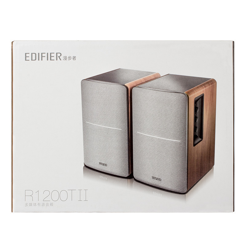 Edifier/Rambler R1200TII computer 2.0 speaker wooden HIFI stereo notebook subwoofer Edifier/Rambler R1200TII computer 2.0 speaker wooden HIFI stereo notebook subwoofer