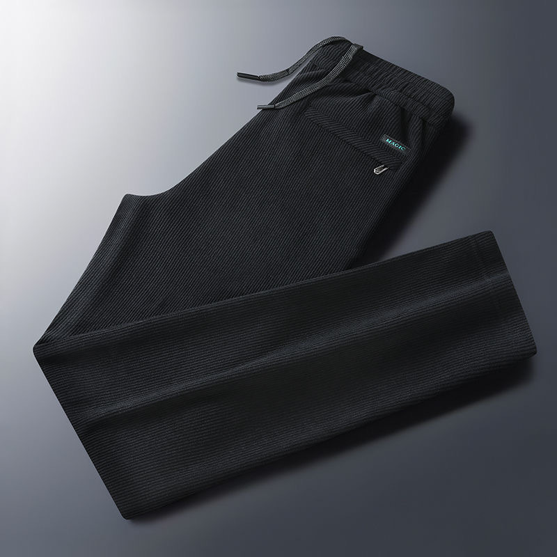 Autumn trend fashionable men's casual solid color breathable…