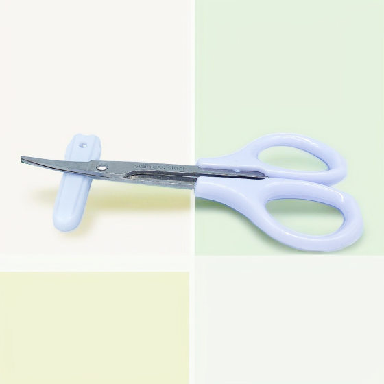 Eyebrow trimming tool eyelash scissors facial beauty stainless steel small scissors beard scissors manufacturers wholesale