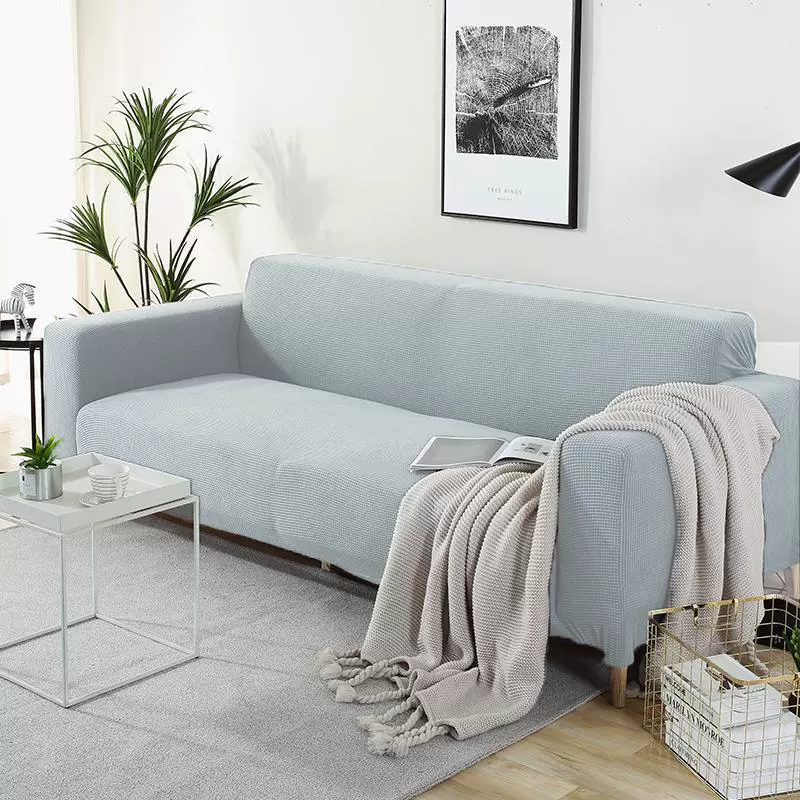 Sofa Cover Elastic Universal, Thickened Stretch Slipcover, Simple Elegant Design, Multi Sizes