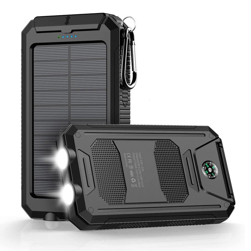 Cargador Solar Portátil 10000mAh de Plástico con Energía Solar para Exteriores image 11