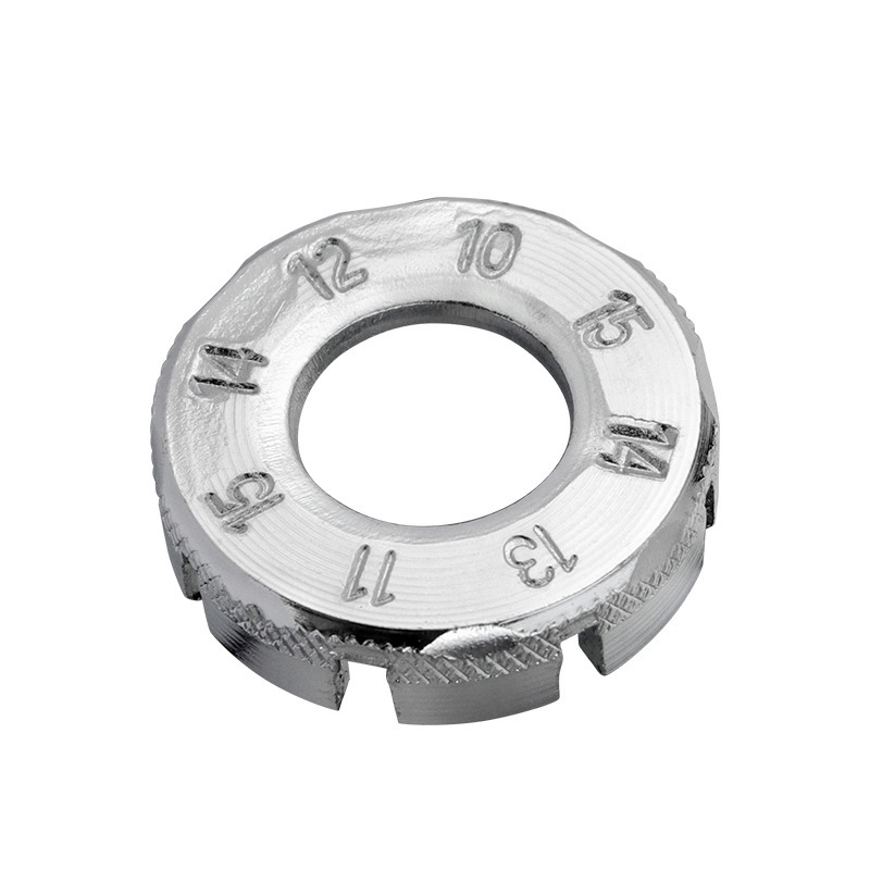 8口山地自行车辐条扳手 编轮组钢丝松紧调节圈 手动调整修理工具