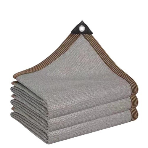 Gray Sunshade Net, Sunscreen Net, Encrypted, Thickened, Sunshade Net, Greenhouse Courtyard Rooftop Balcony Insulation Net, Light-Blocking Net