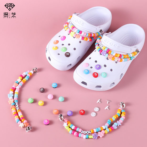 Cross-border New Fit Cross Hole Shoes Accessories diy Shoes Flower Shoe Buckle Accessories Garden Shoes Three-dimensional Decorative Cartoon