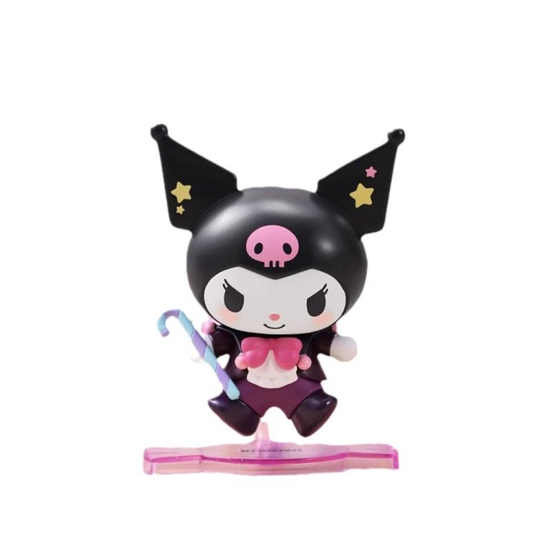 Слепая коробка Фигура (Sanrio) Kuromi коллекционная сюрпризная, 10×10×10 см, серия слепой коробки