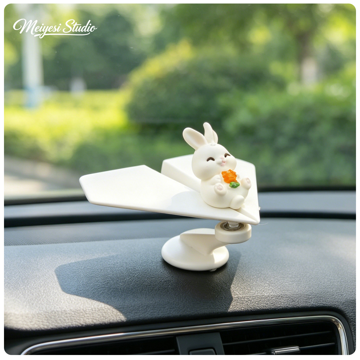 Crayón nuevo avión giratorio 2026 nuevo automóvil adorable joyería de dibujos animados decoración de curación descompresión
