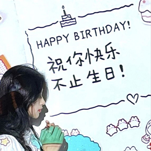 Birthday Projector Camera Projector Light Xiaohongshu Hot Recommendation Same Decor Atmosphere Lamp Scene Decoration Toy