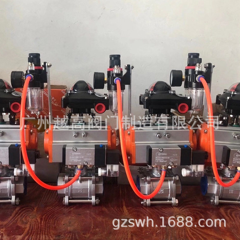 气动变径放料球阀dn100衬氟耐盐酸腐蚀液氯氯气防爆切断阀q641f46