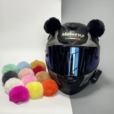 Auto Parts and Accessories | Universal Helmet Decoration Cute