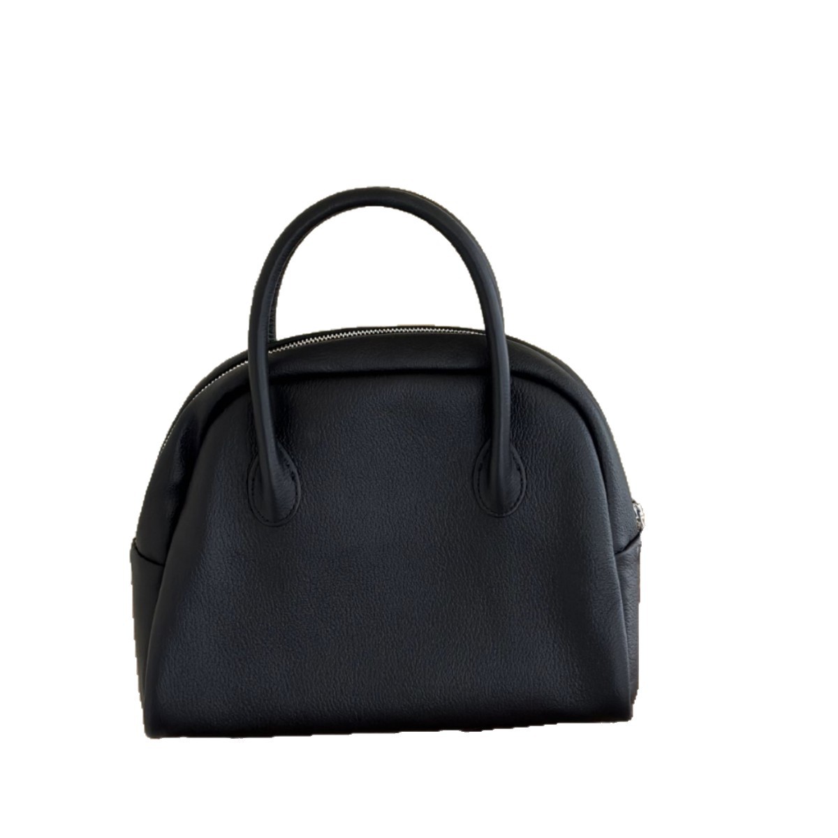 Genuine Top Grain Cowhide Leather Shell Bag For Women, Japanese Classic Aeta Boston Handbag Soft Leather 2024 - Thumbnail 5