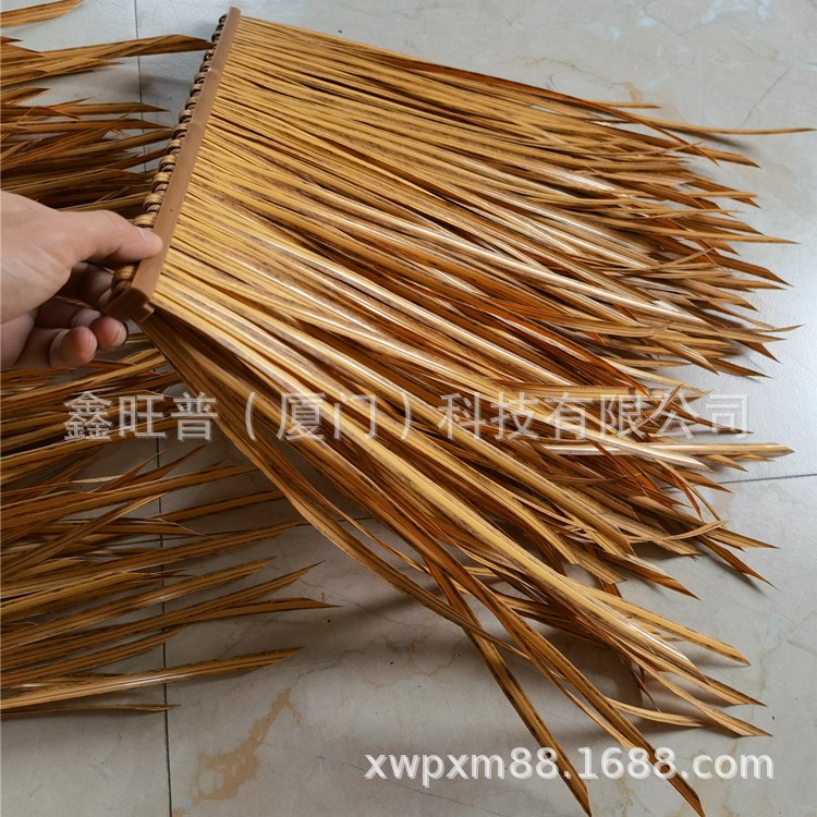 PVC仿真茅草仿生稻草防火阻燃自然美观安装方便工厂源头产