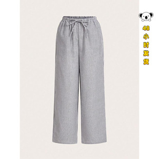 B 79216 Fine Stripe Loose Pants ���l�y�������e�Lѝ