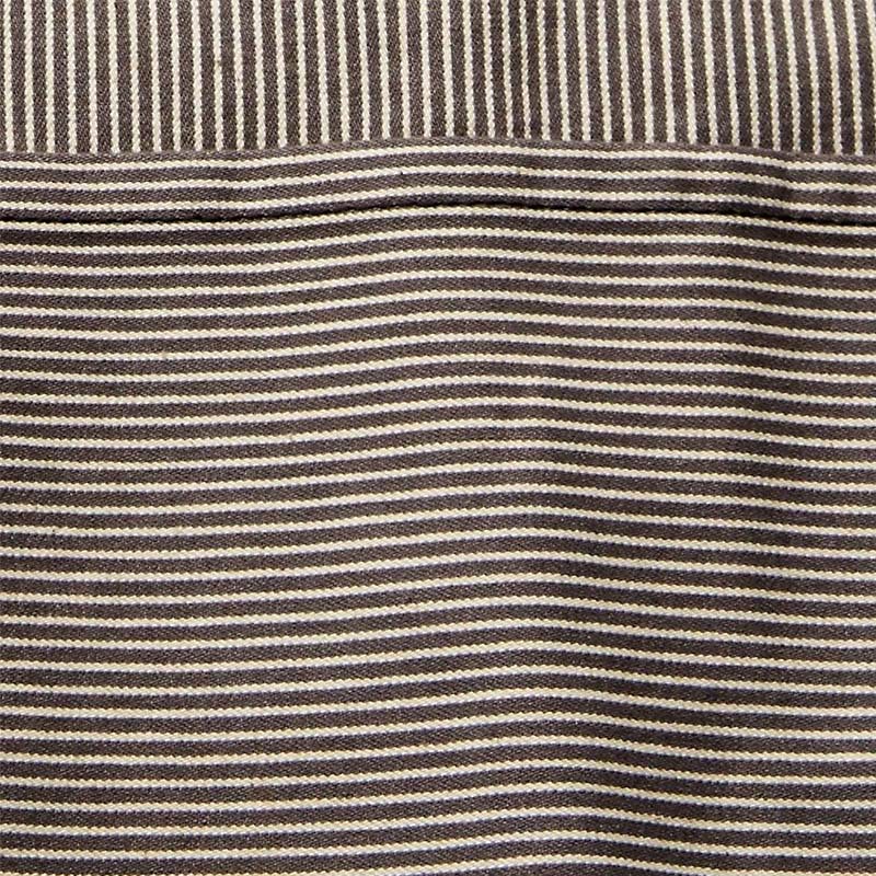 Transfronterizo rayas delgada poliéster algodón delantal corto Amazon comercio exterior cocina barista ropa de trabajo delantal de busto