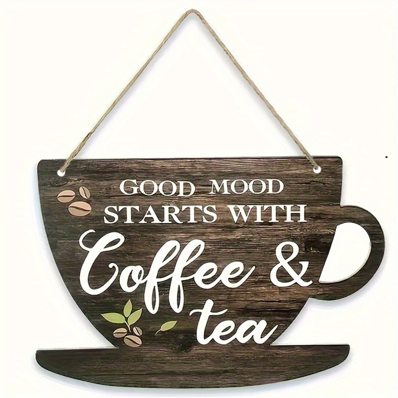 Cross-Border Wooden Coffee Cup Door Sign, Vintage Kitchen Wooden Sign, Creative Hanging Coffee Shop Wooden Sign Cross-Border Wooden Coffee Cup Door Sign, Vintage Kitchen Wooden Sign, Creative Hanging Coffee Shop Wooden Sign