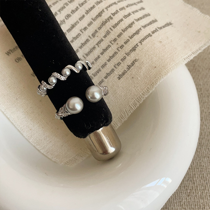 Sophisticated one size small design elegant universal ring with…
