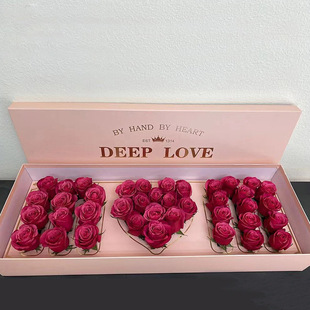 Mother's Day Valentine's Day Gift Box Custom Paper Box Heaven and Earth Cover Box Holiday Gift Gift Packaging Box Flower Box