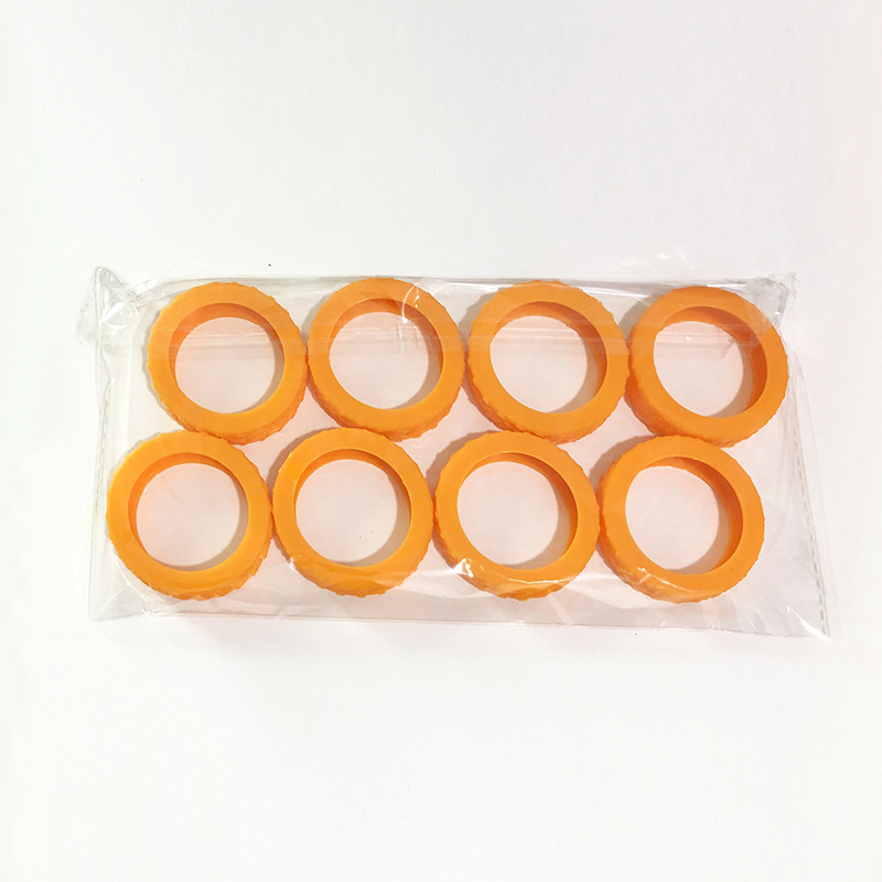 Funda protectora de ruedas para equipaje Funda protectora de silicona con reducción de sonido para maleta Funda de ruedas de silicona silenciosa Funda de goma para ruedas