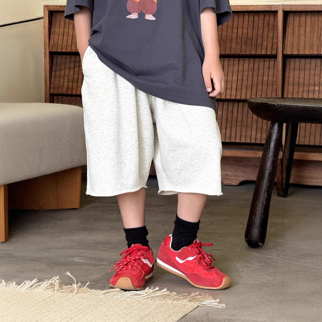 Boys' Shorts Summer Thin 2025 New Children's Pants Outer Wear Small and Medium-sized Children's Summer Wear Baby's All-match Five-point Pants