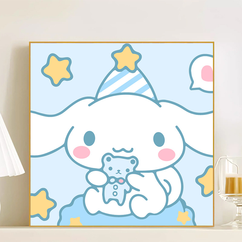 LL084 / 20*20CM(画笔+颜料+绷好内框）