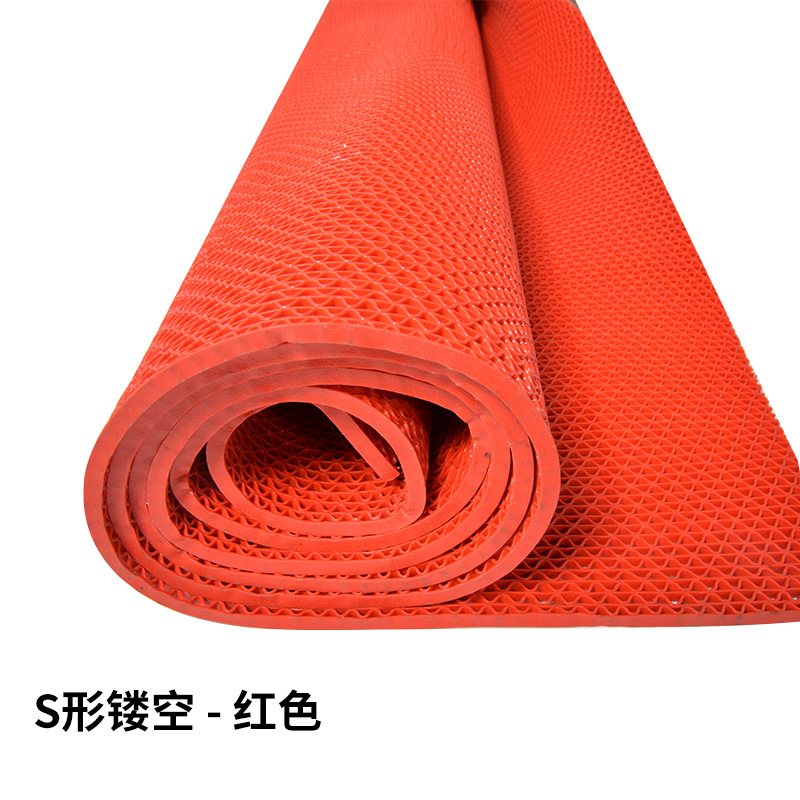 S-shaped hollow red (thickness B3.5mm)