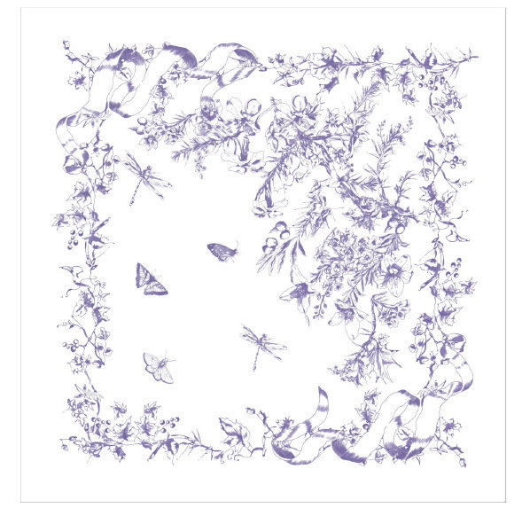 Versión coreana de la nueva bufanda de seda cuadrada pequeña de cachemira pura de 70cm impresa, bufanda de flor de anacardo grande, disponible en stock transfronterizo