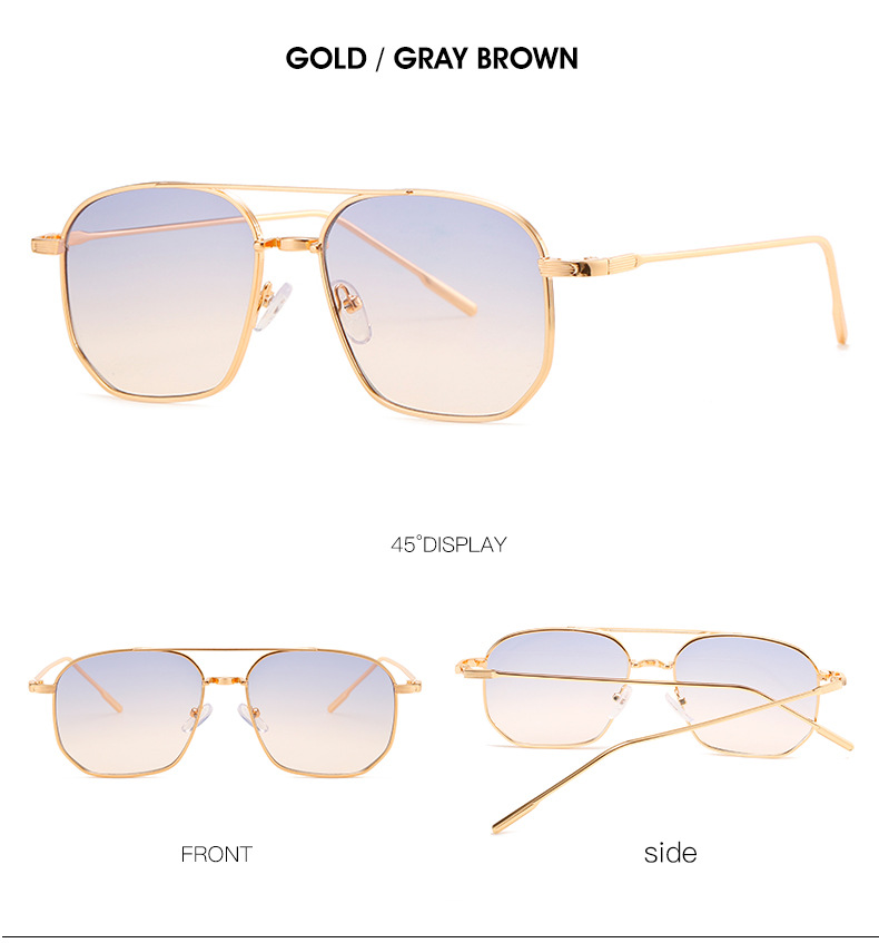 60g Weight Full Frame Glasses Structure Sunglasses Classification Streetwear Solid Color Ac UV400 Protection Toad Glasses Full Frame Women's Sunglasses