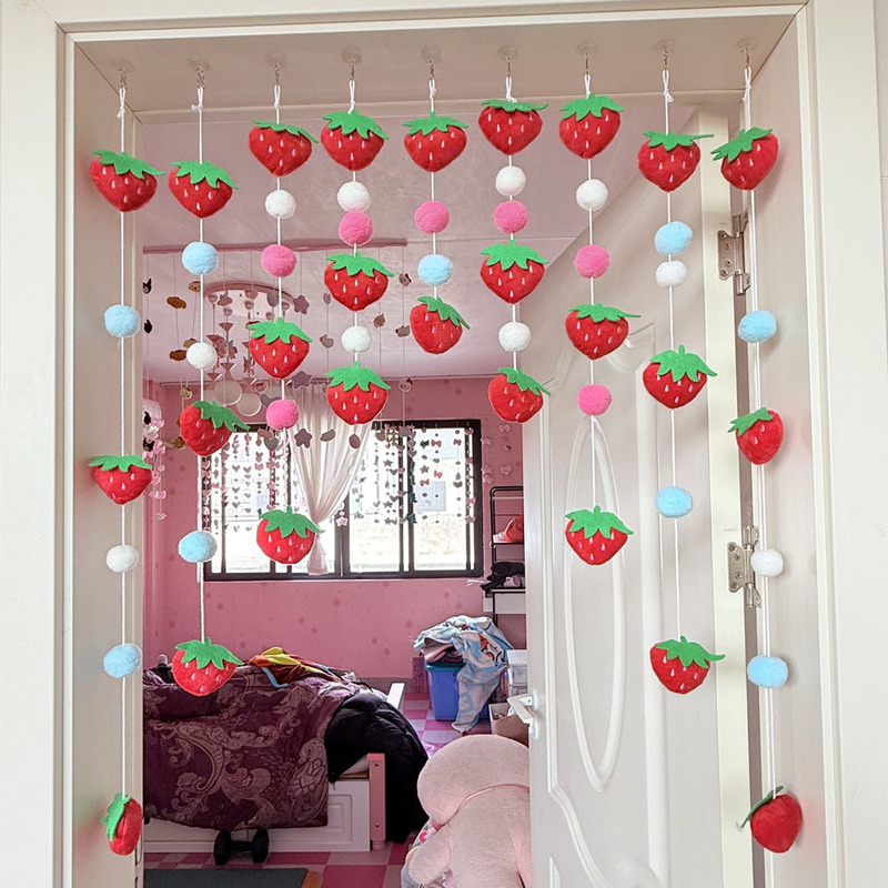 Cartoon Boys and Girls Door Curtain Decoration Pendant Creative Line Curtain Home Kidsren's Door Half Curtain Punch-Free Partition Curtain Room Cartoon Boys and Girls Door Curtain Decoration Pendant Creative Line Curtain Home Kidsren's Door Half Curtain Punch-Free Partition Curtain Room